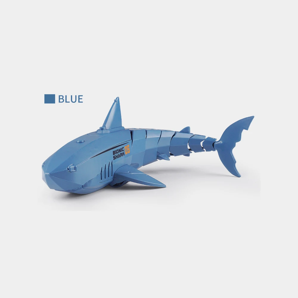 Amazon Hot Sell RC Simulation Shark Toys 2.4G Waterproof Electric Remote Control Shark Boat Radio Control Children Toys Gift