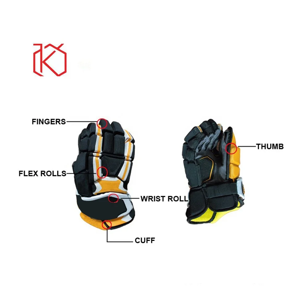 New design popular ice hockey gloves with all Sizes hockey equipment Protective Gear Ice Hockey Gloves