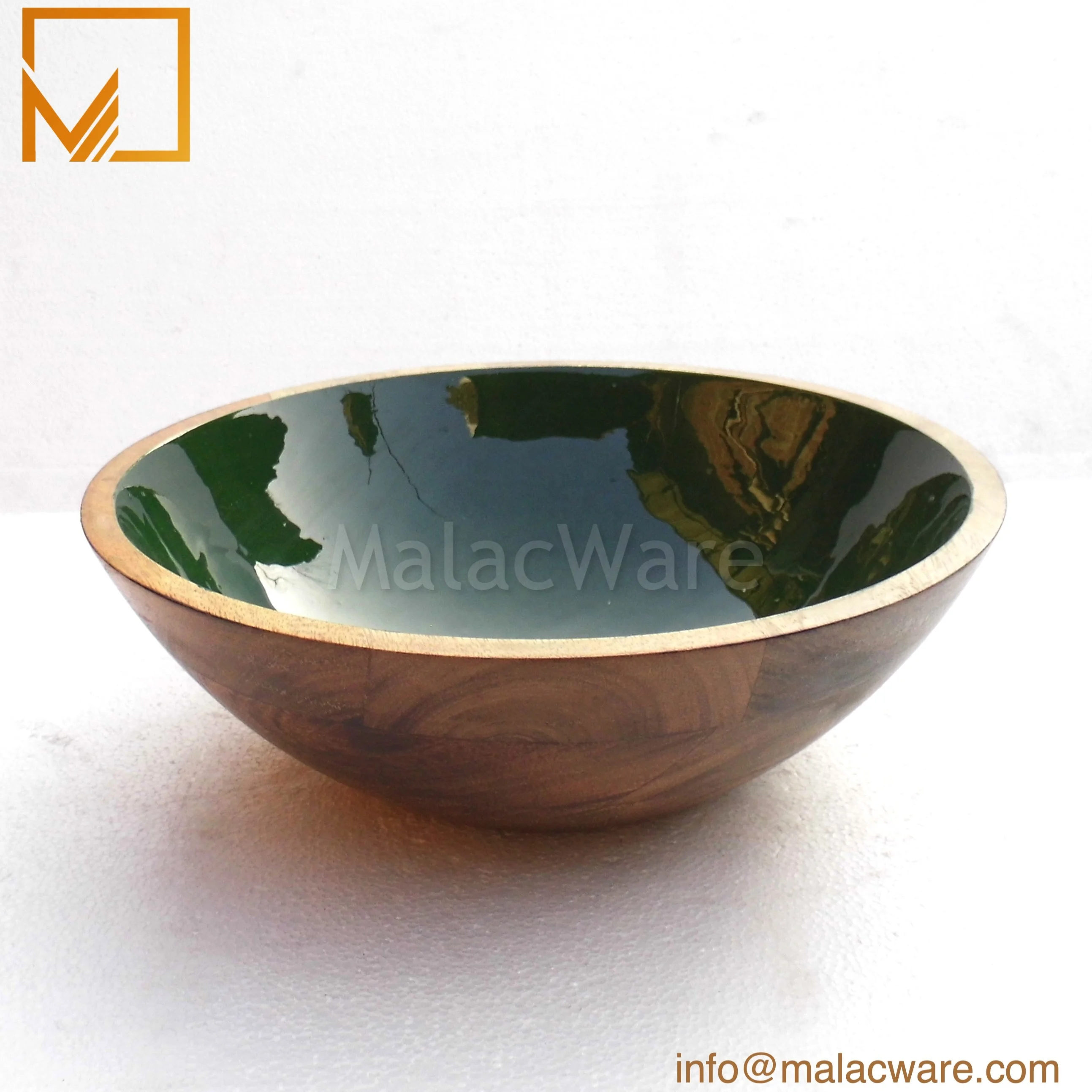 Indian factory made multi purpose food serving bowls custom required accepted logo engraving wooden bowl