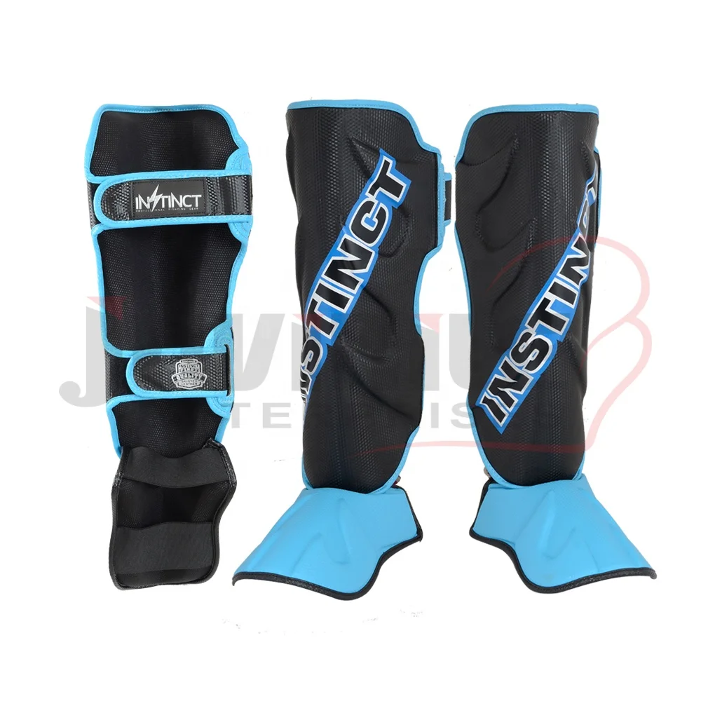 High quality custom logo taekwondo shin protector shin pad boxing shin guard