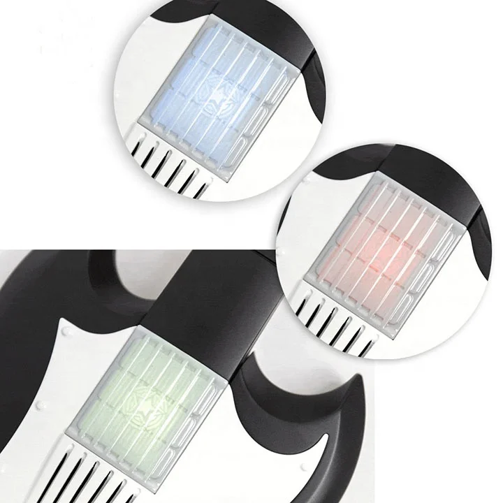 portable chords touch play stringless electric Toy Guitar Electronic Unisex ABS Led Plastic Microphone Toy