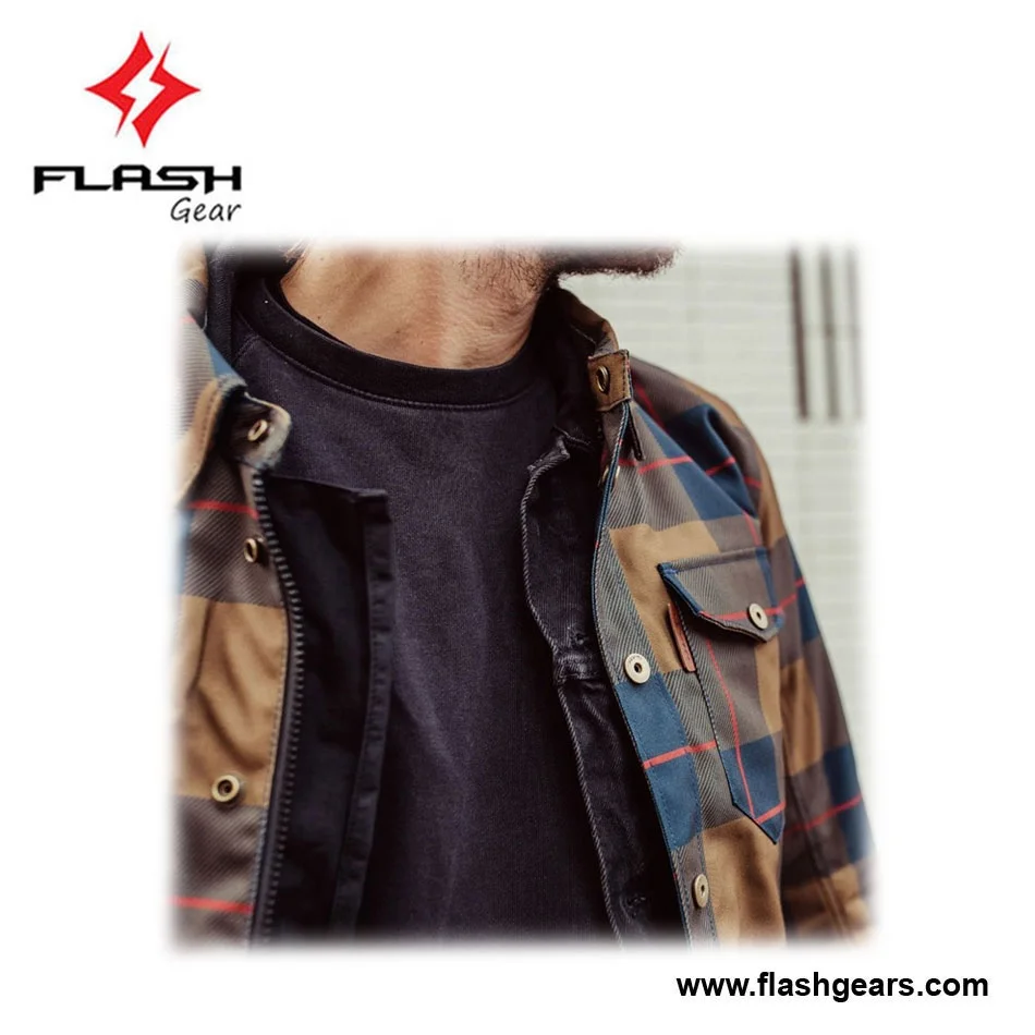 Изготовленная на заказ Высококачественная фланелевая Защитная Спортивная одежда для взрослых XL гоночный Байкер полностью подкладке теплая мотоциклетная рубашка езды мотоцикле