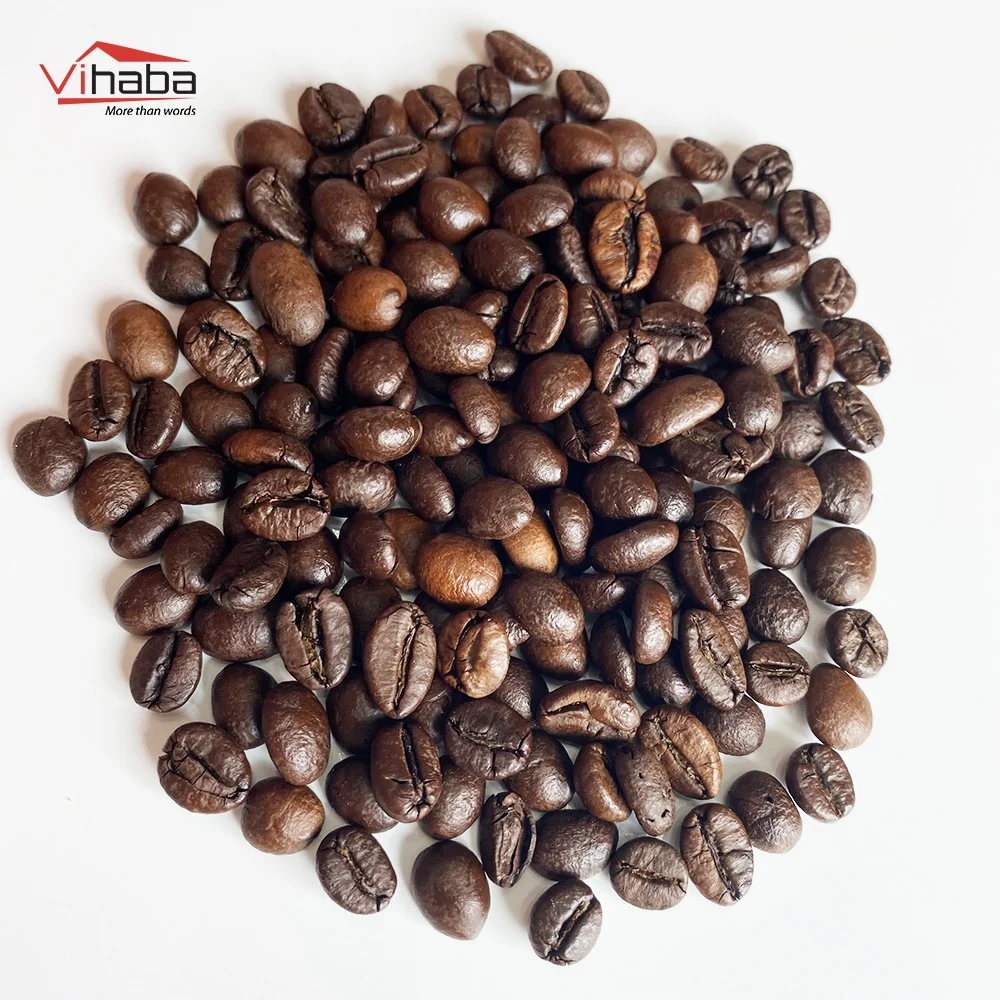 Сделанные во Вьетнаме продукты кофе свежие кофейные зерна упаковка кофе зерна жареные