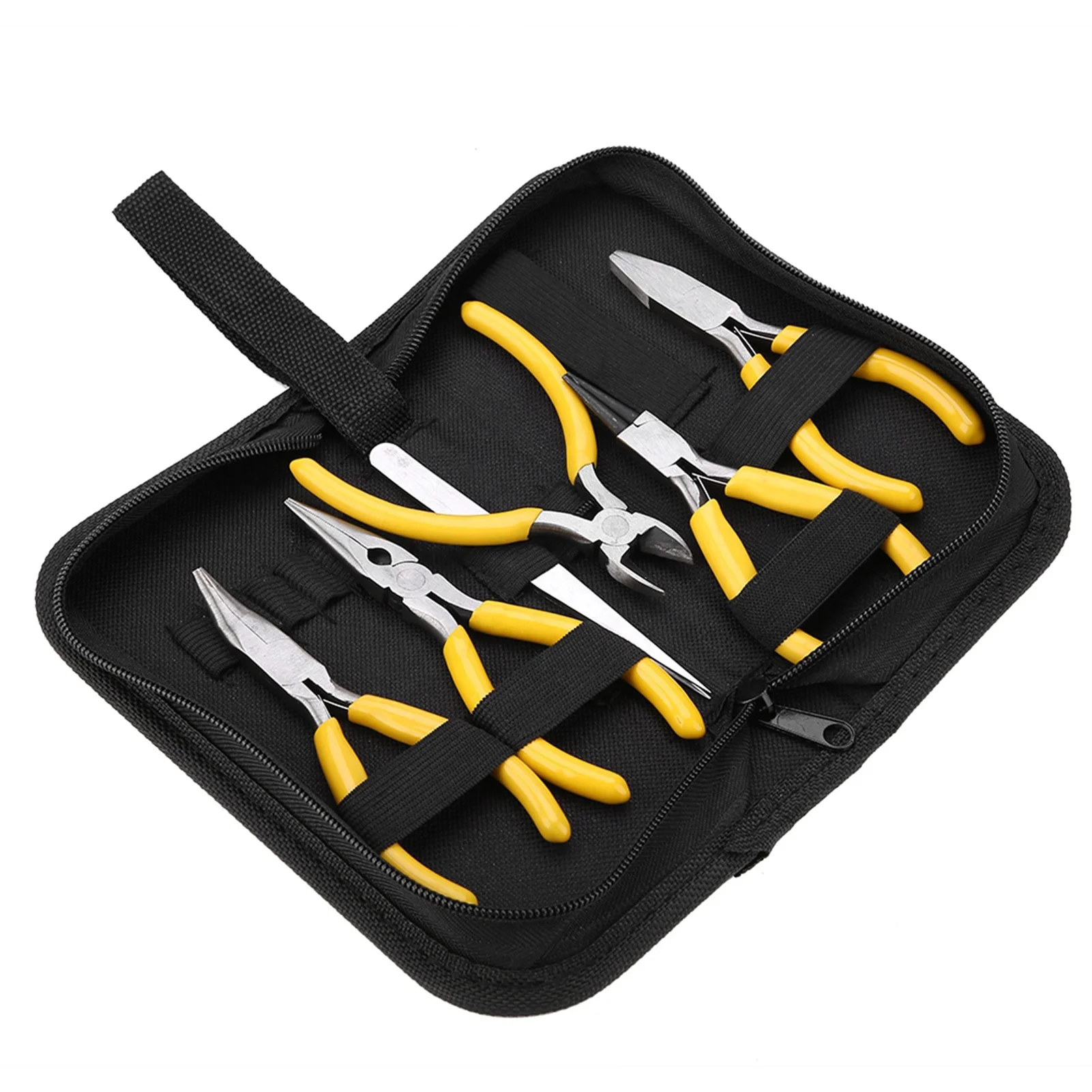 Premium Jewellers Plier Set - 5 Pliers & 1 Tweezer