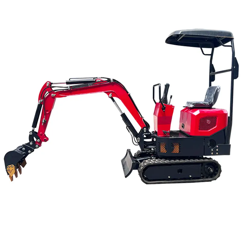 High Performance 1ton 1.2ton 1.5ton Mini Excavator