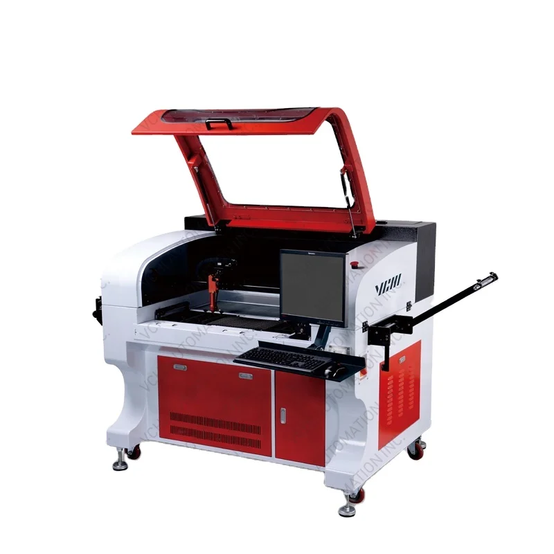 VCHI Automatic laser label stickers paper roll die paper sticker die cutting machine roll label cutter