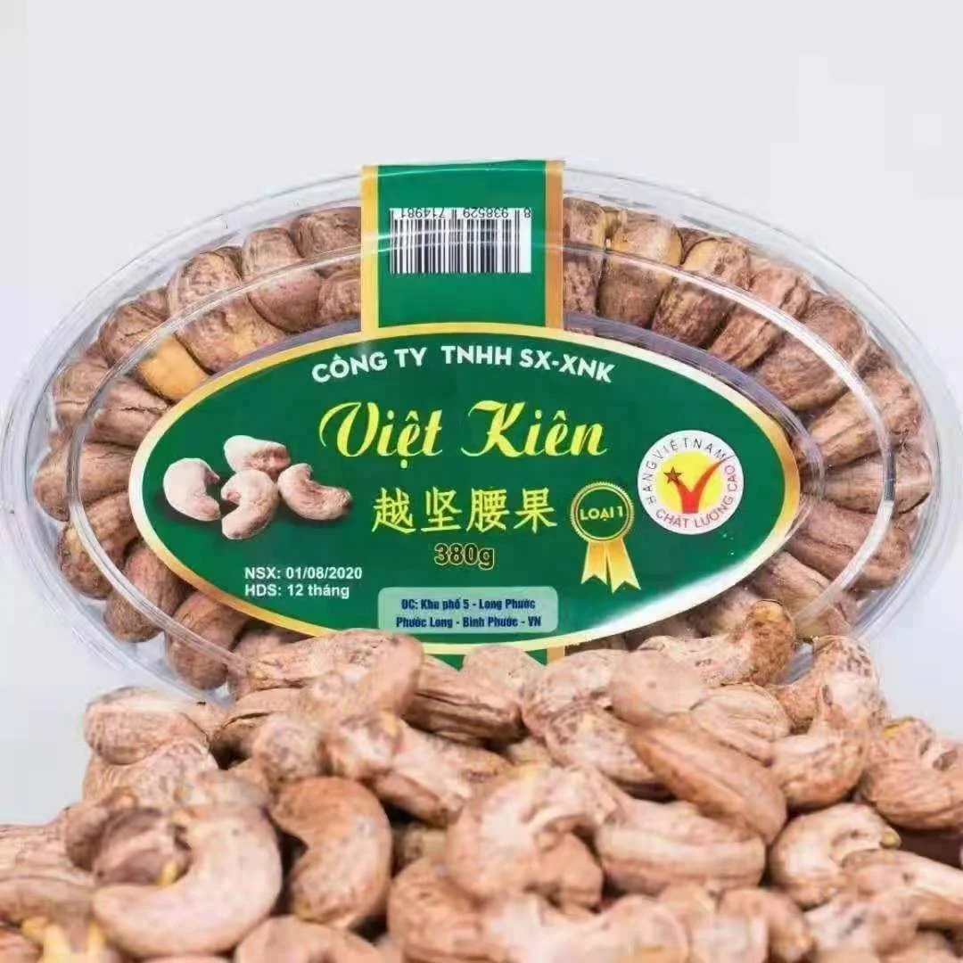
hot sale 2021 roasted cashew A180 made in vietnam 500g/bOX 