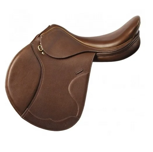 Professional Riding Mono Flap Leather Dressage Saddle