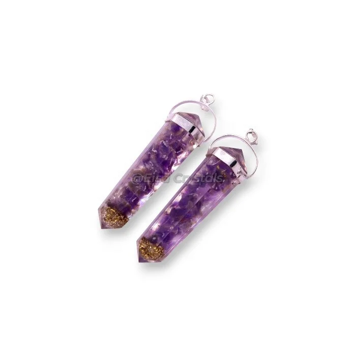 Кулон из натурального драгоценного камня