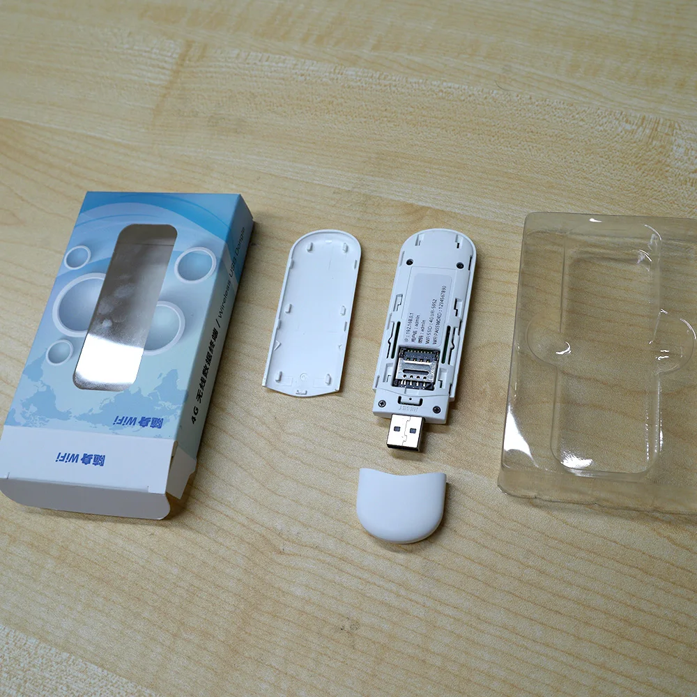 Cat4 150Mbps Unlocked 4G Wifi Modem with Sim Card Slot 4G LTE WIFI USB Dongle Router