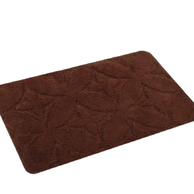 Handmade Custom Microfiber Bath Mats Exclusive Range Soft Absorbent Waterproof Features Easy Clean Available Oval TPR Door