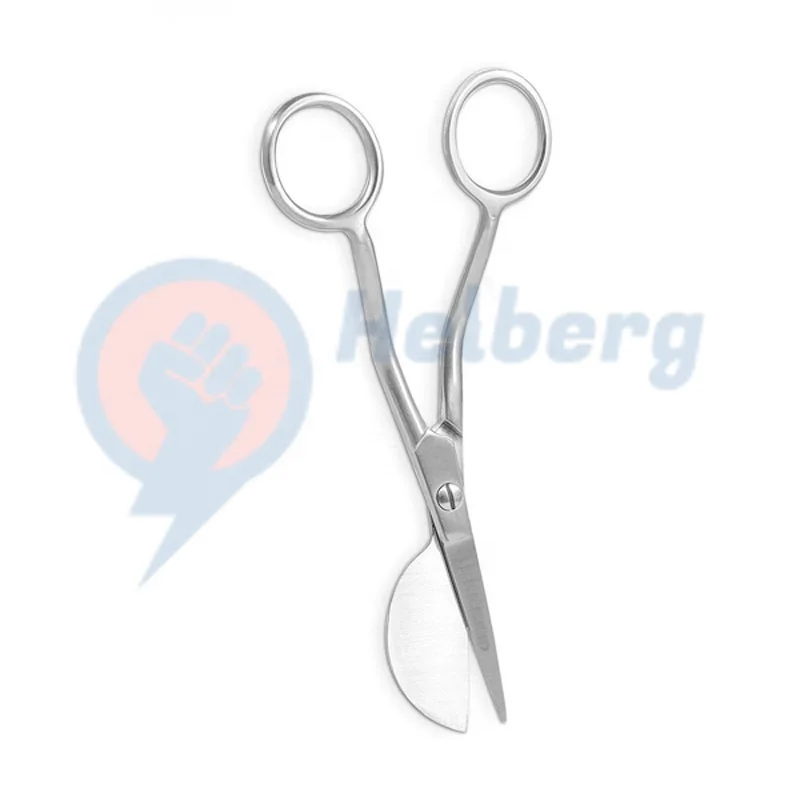 Ножницы 6 дюймов весло формы для хирургических инструментов Топ Дизайн повязки ножницы из нержавеющей стали