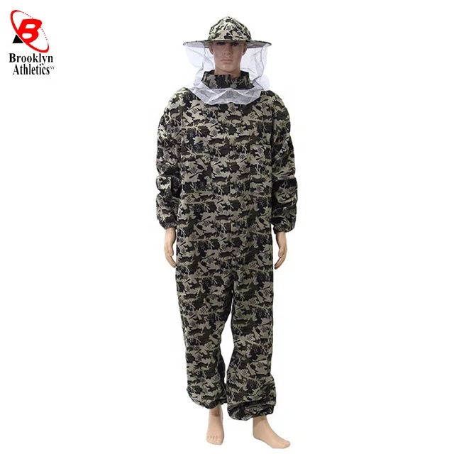 Factory-Supplied Beekeeping Coverall Protective Cotton Clothing with Ventilation PP Safety Suit