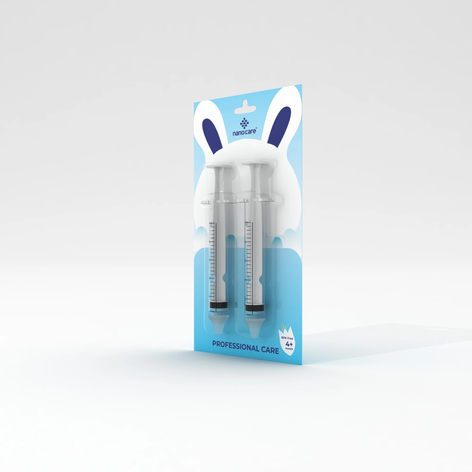 Hot Selling Nanocare Baby Nasal Syringe 10ml Nasal Irrigation Washing Device Rhinitis Nasal Irrigator 2024