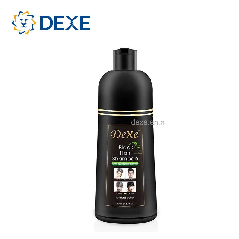 White Black Hair Dye Shampoo New Arrival Organic Non Allergic Fast Anti Grey Color Dark Brown