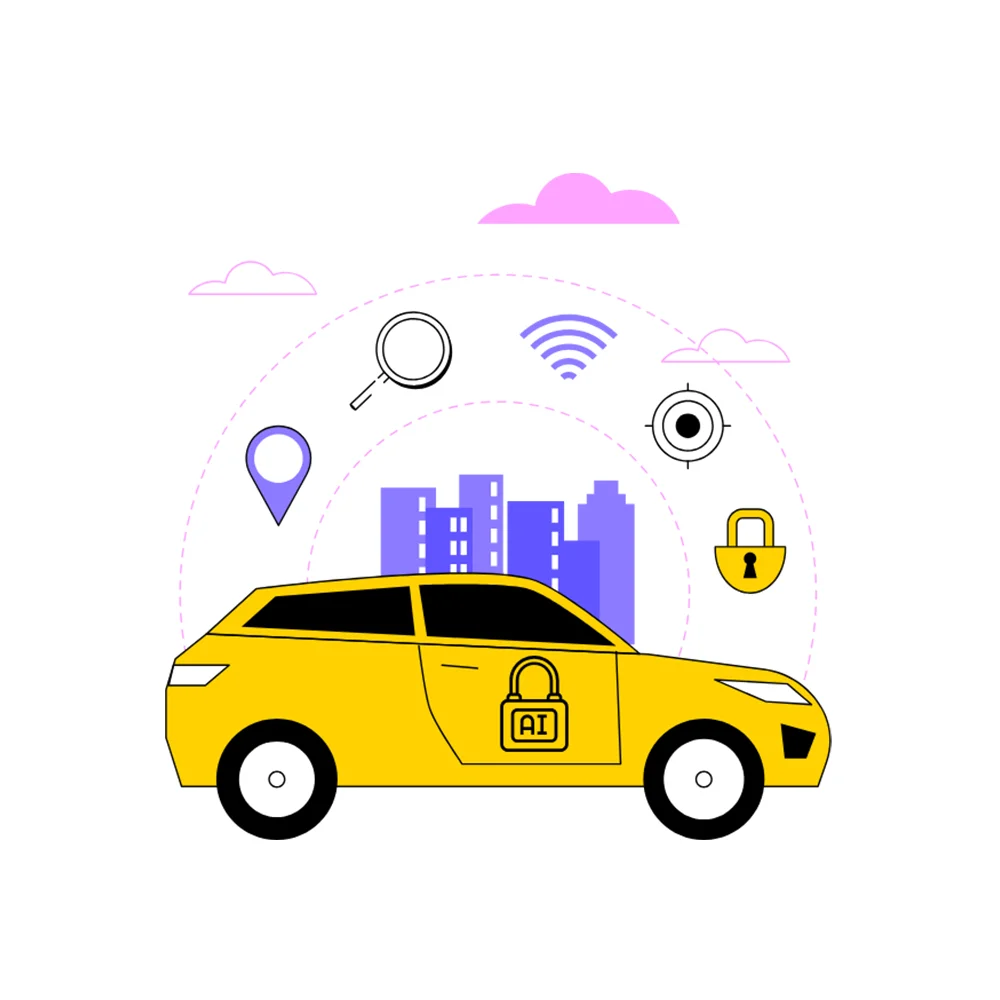 Security Features and Automatic Locking for Car Cloud-Connected Car Security with Real-Time Remote Monitoring Dashcam