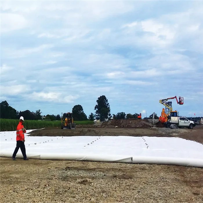 Factory supply non woven fabric 300gm2 3 oz pp woven geotextile high performance durable unfading