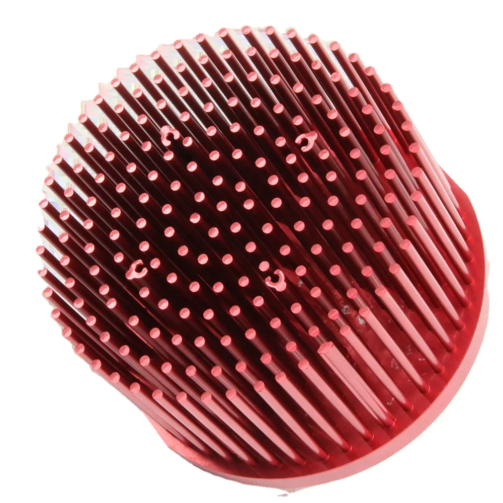 Factory Price Dust-free Plant LED Radiator Heat Sink Customizable 1060 1070 Cold Forged Aluminium With Anodizing Surface