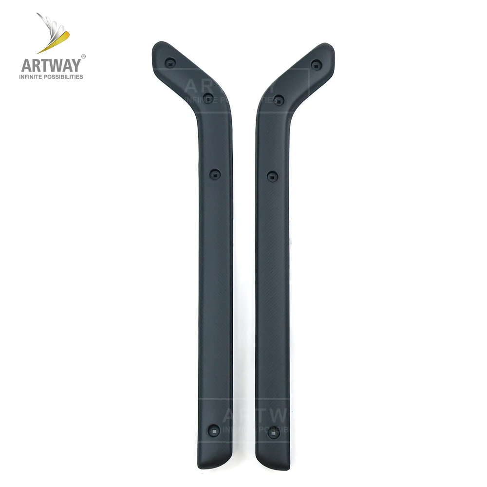 Interior accessories Dry Carbon Fiber center control protection decoration for New defender 2020+