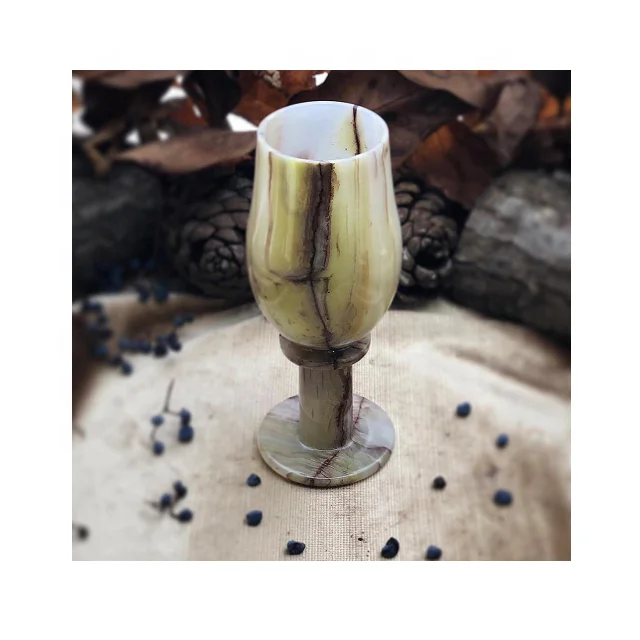 Premium Quality Affordable Pretty Marble Wine Glass Available In Pakistan