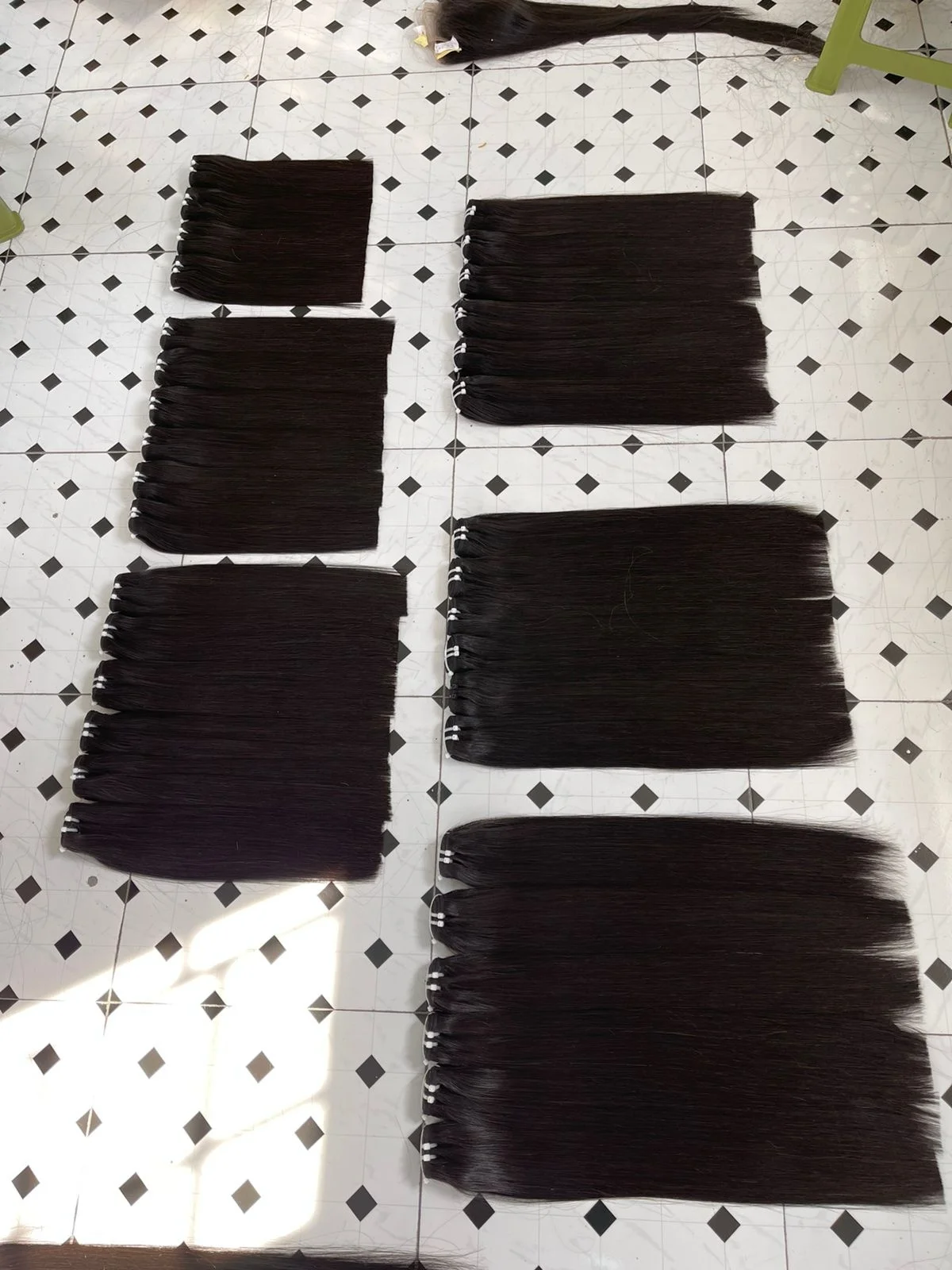 Костяные прямые вьетнамские человеческие волосы класса 10A 12A высококачественные завод во вьетнаме