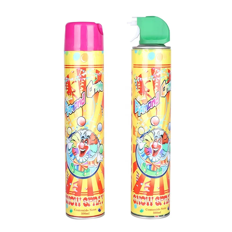 Wholesale 250ml celebrate christmas holiday artificial Carnival foam party snow foam spray