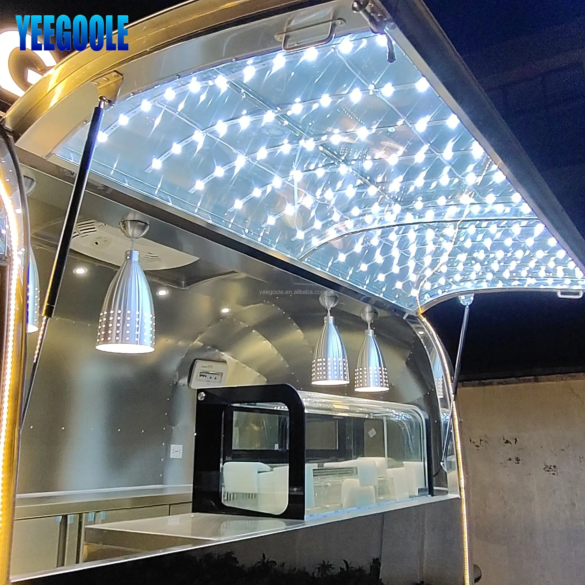 4.5m Captain mobile food trailer / caravan trailer for sale / food concession trailer for sale CE
