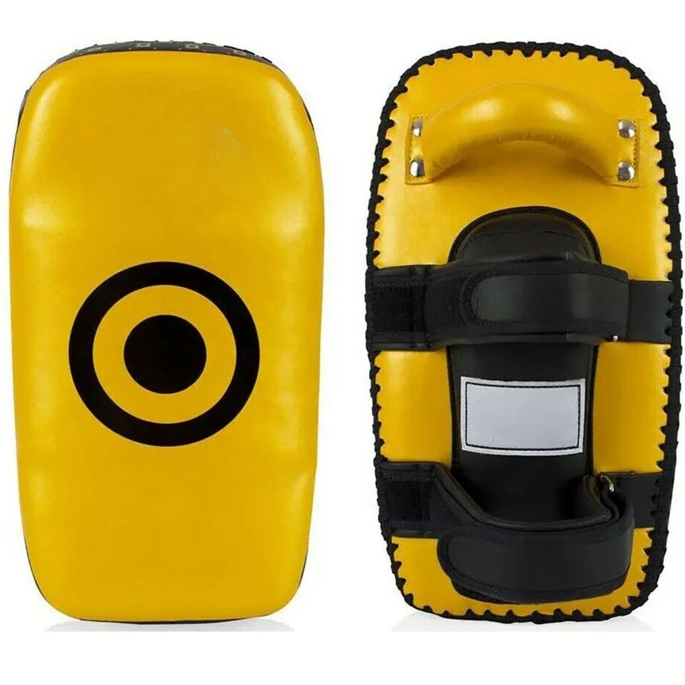 Manufacturer Cheap Boxing Thai Pads focus mitts thai kick pad Genuine Leather Thai Pads