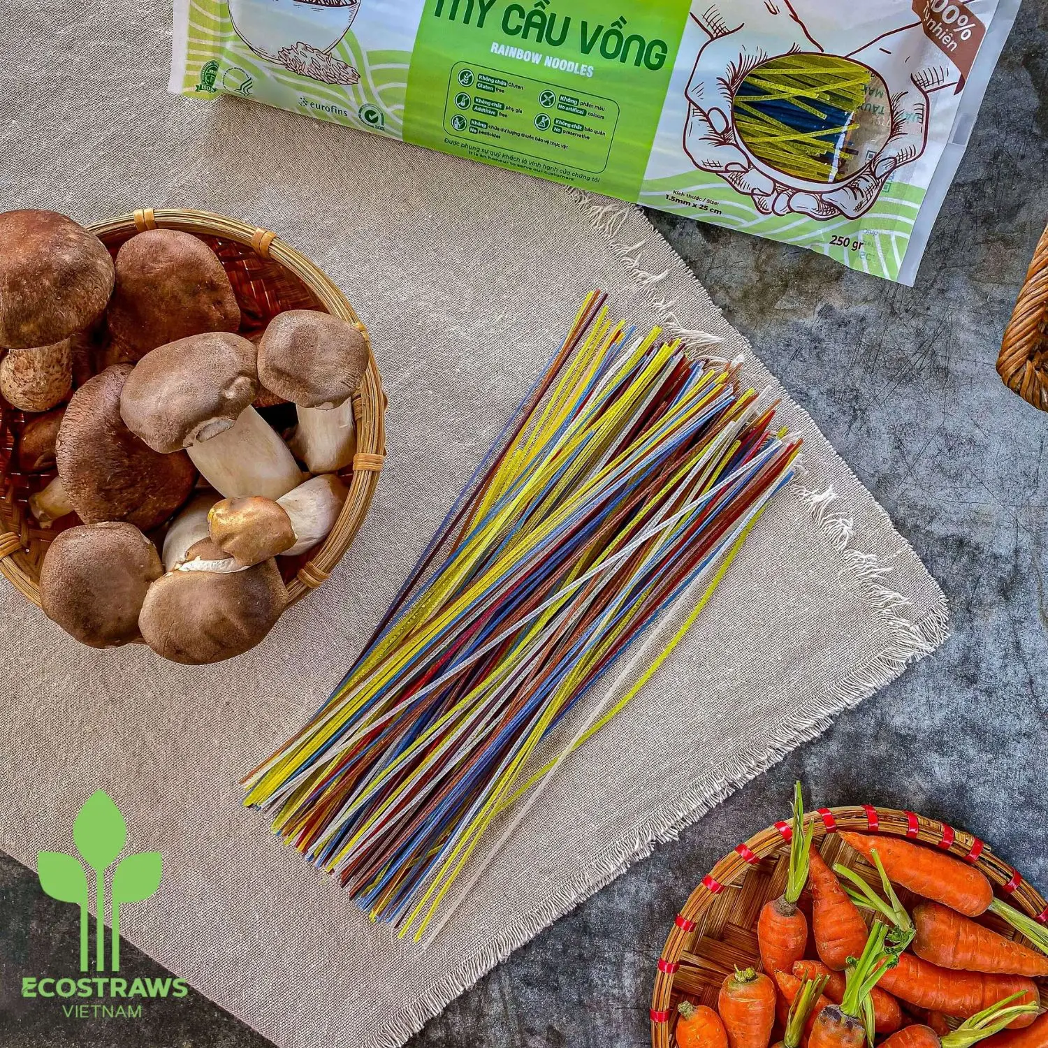 Vietnam Rice Noodle High Quality  For Cooking  Ecostraws Vietnam In Carton Vietnam  Wholesale