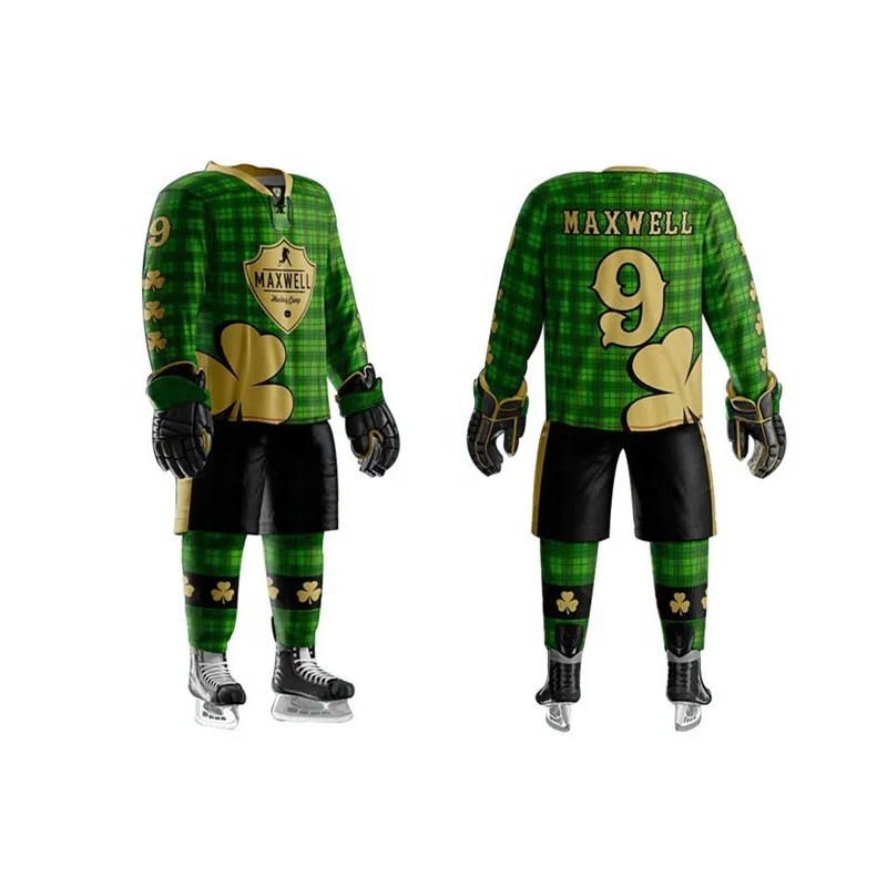 Сублимационный дизайн оптовая продажа низкая цена униформа для хоккея с шайбой Высококачественная шайбой.