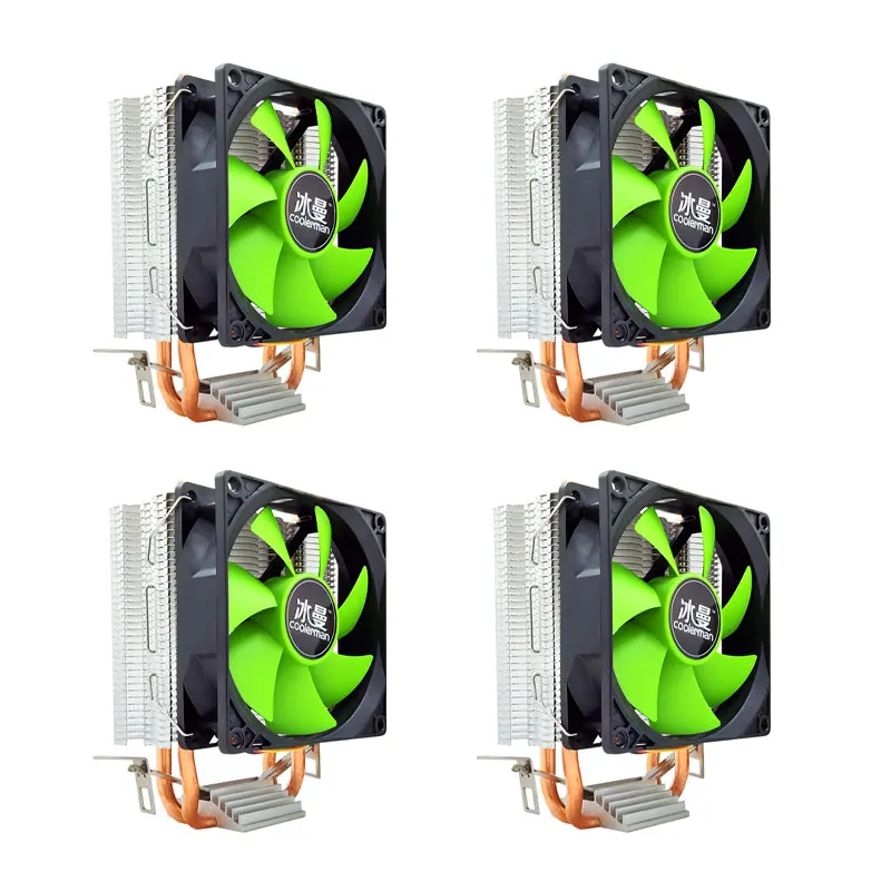 Snowman M-X2 4 Heatpipe CPU Cooler - Compatible with Intel i3/i5/i7 1151 and AMD 1155 Sockets