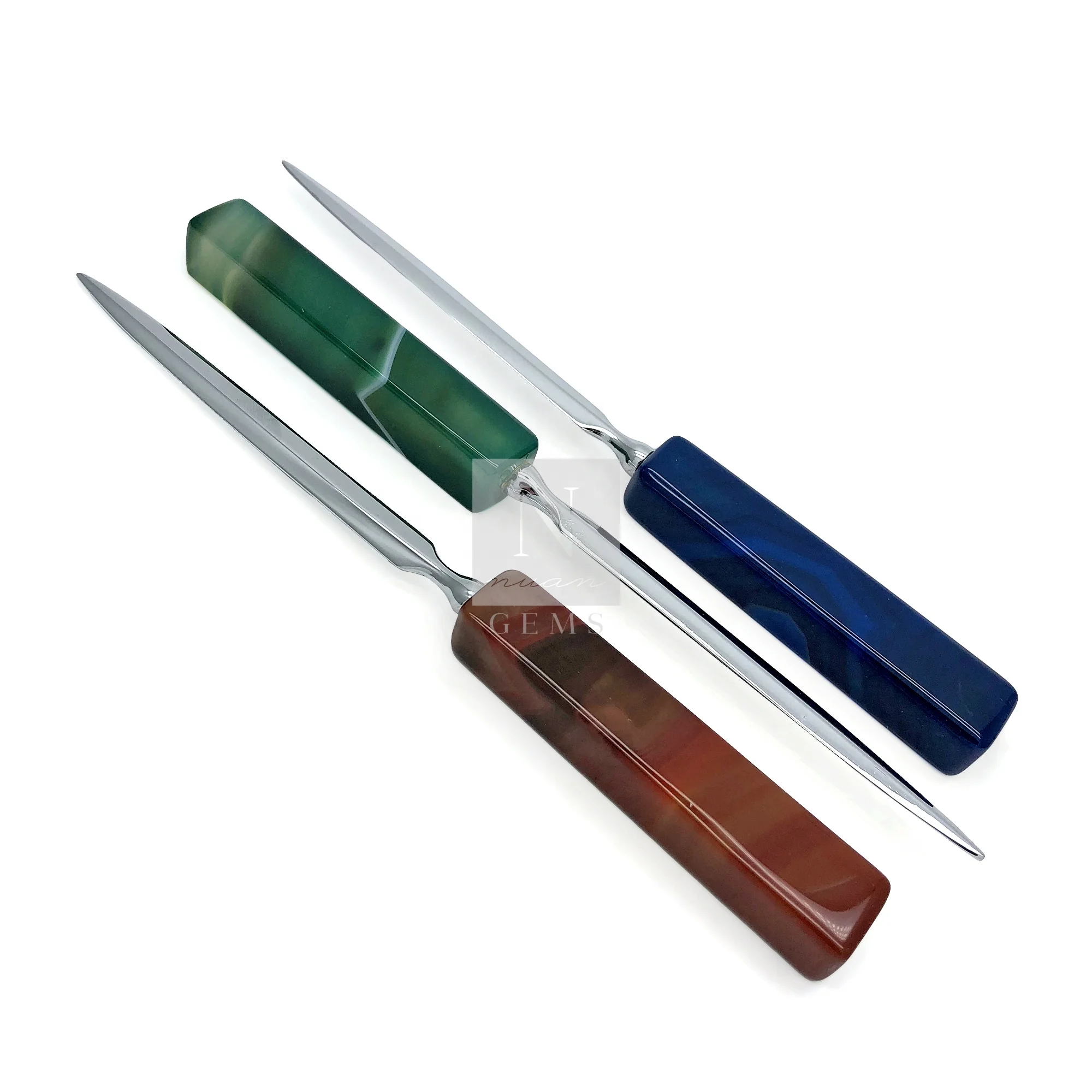 Новейший Хрустальный красный агат открывалка для букв индивидуальный уникальный Открыватель корпоративный подарок