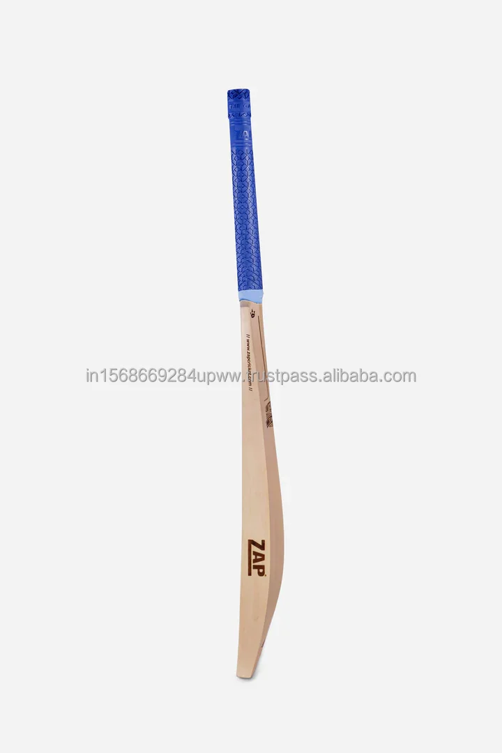 ZAP Signature Limited Edition Premium Willow Bat Minimalistic Laser Engraved Cricket Equipment Training Practicing Sports Type