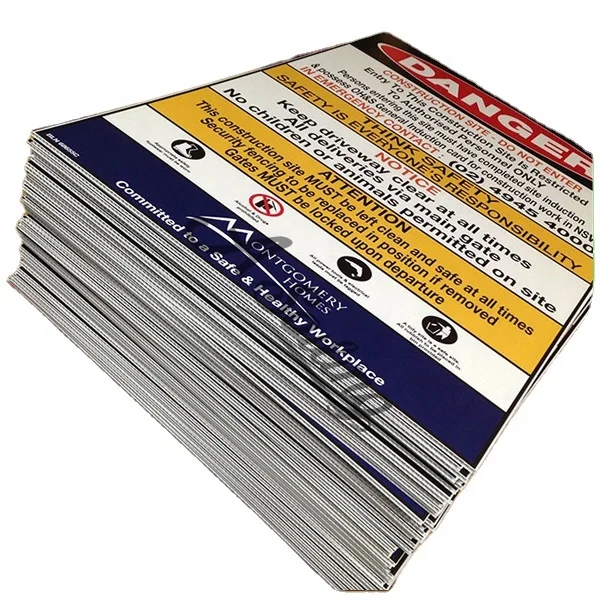 One Sided / Two Sided Colorful Custom Printing On pvc foam Board Signs