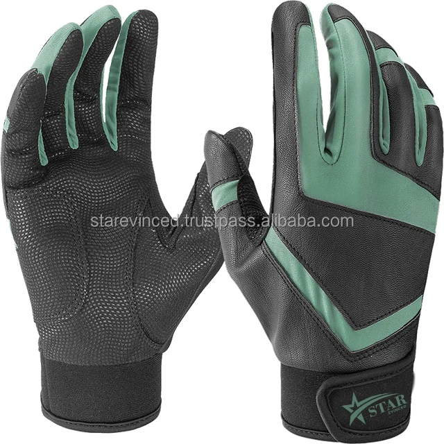 New Style Professional Lightweight Men Women Softball Batting Cheap Hand Protection Baseball Batting gloves