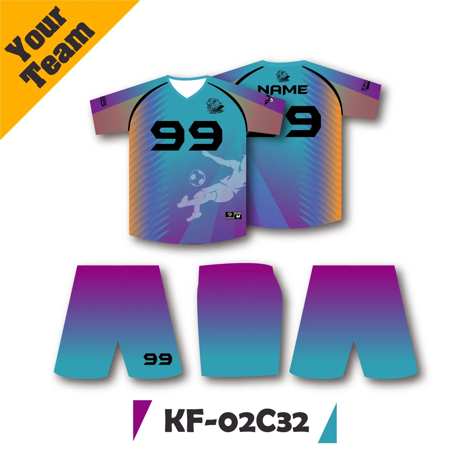 breathable soccer jerseys team soccer Uniforms club custom football wear set