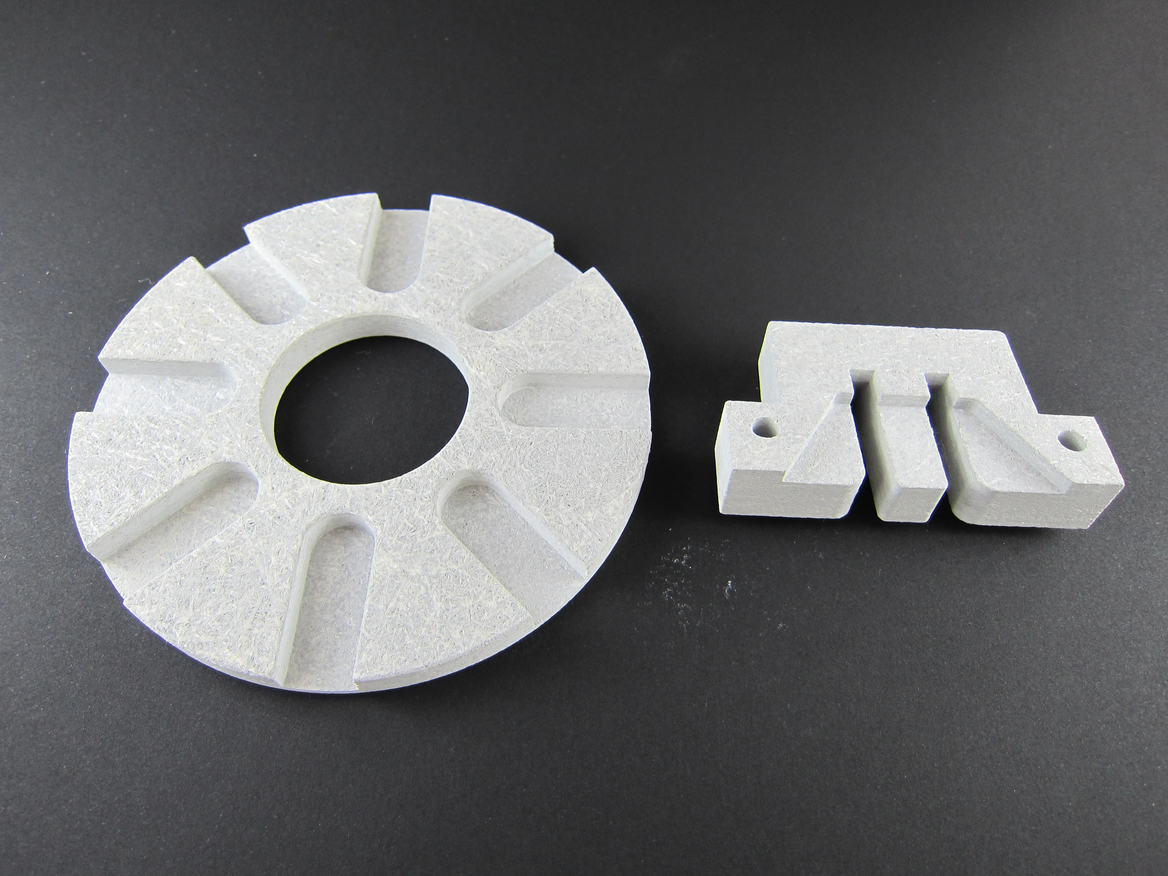 Heat insulation board for plastic injection mould (mold)