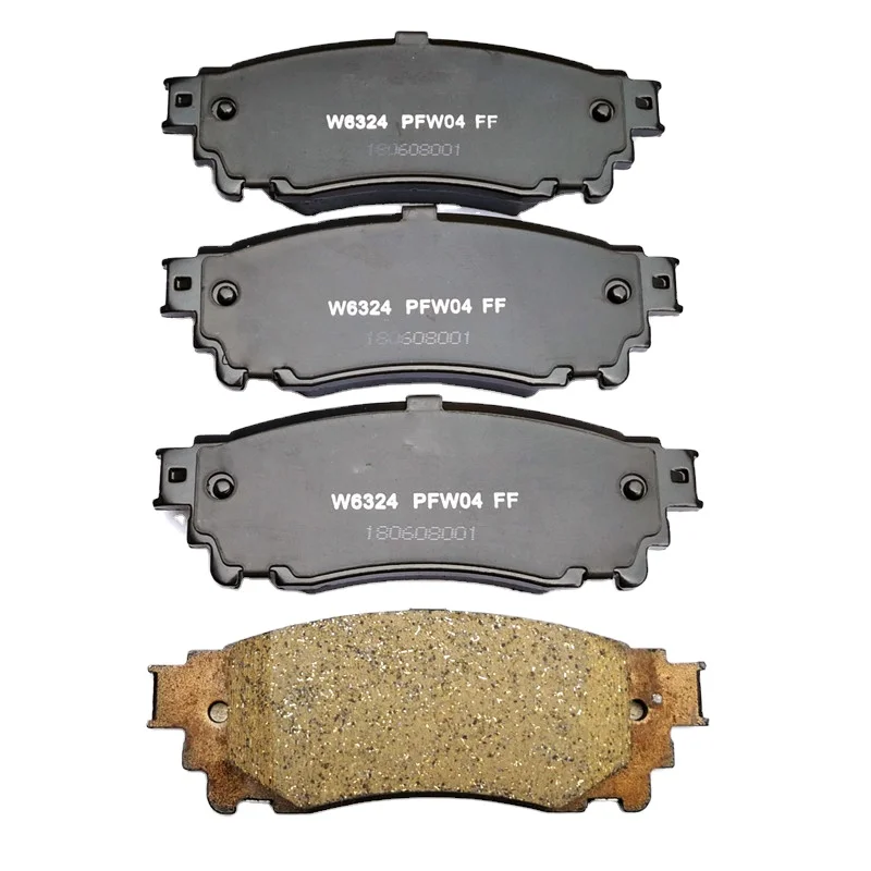 Auto non oise brake system accessories car pare parts brake parts  for PEUGEOT performance good quality manufacturers break pads