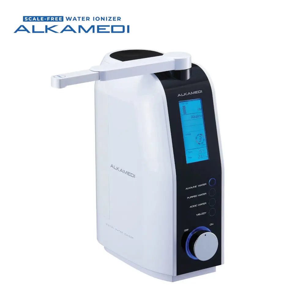 SCALE-FREE Alkaline Water Ionizer ALKAMEDI AMS 3000 hydrogen anti-oxidant water easy use easy maintenance made in Korea