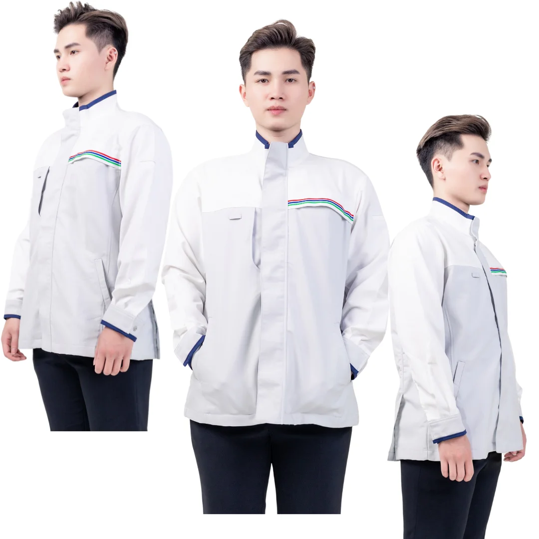 BEST SELLING high quality uniform shirt workwear for men work clothing with customize design & logo From Saomai FMF VN factory
