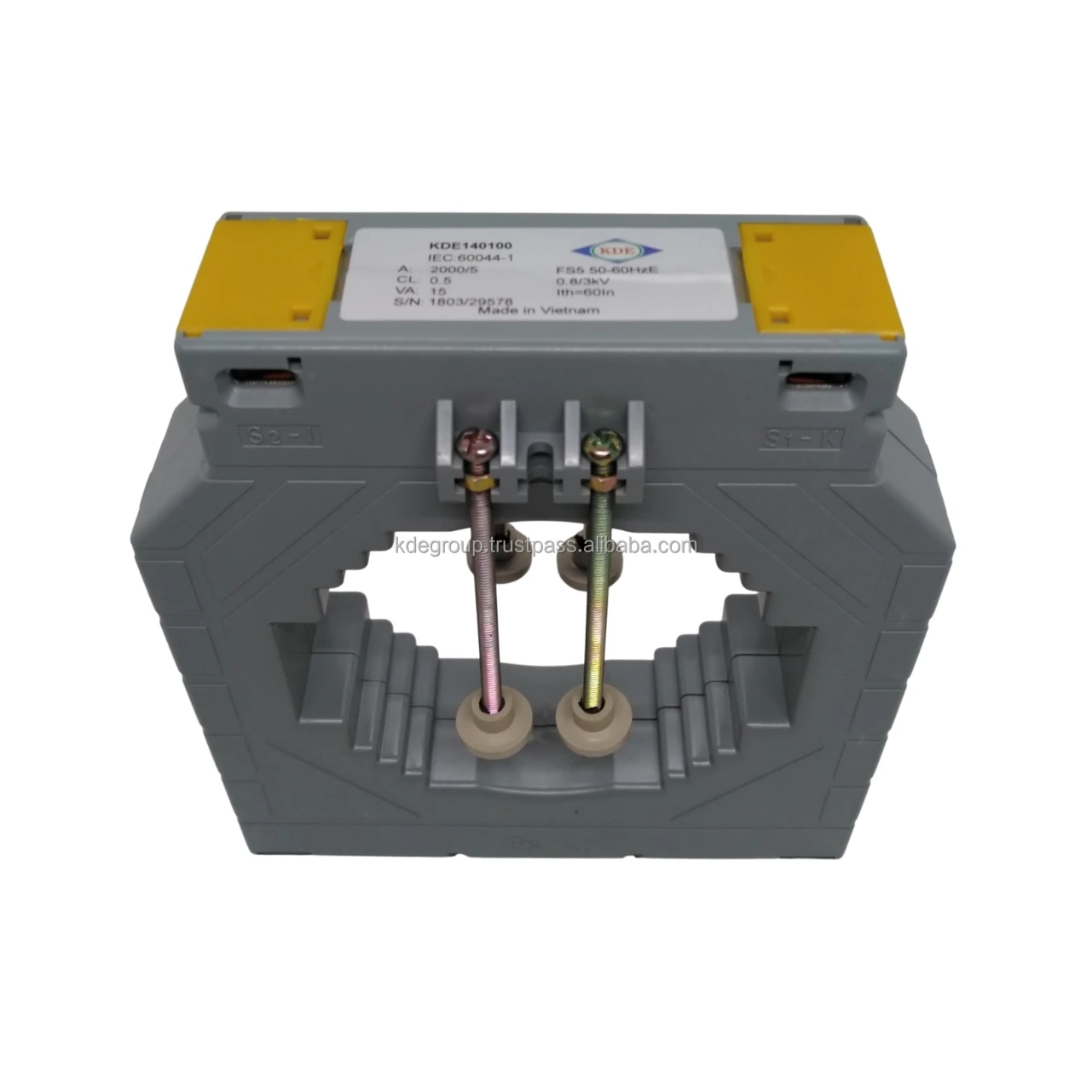 
Wholesale Current Transformer 200/5 Measure current transformer class 0.5 15.0VA 2000/5 Square plastic box Current transformer 