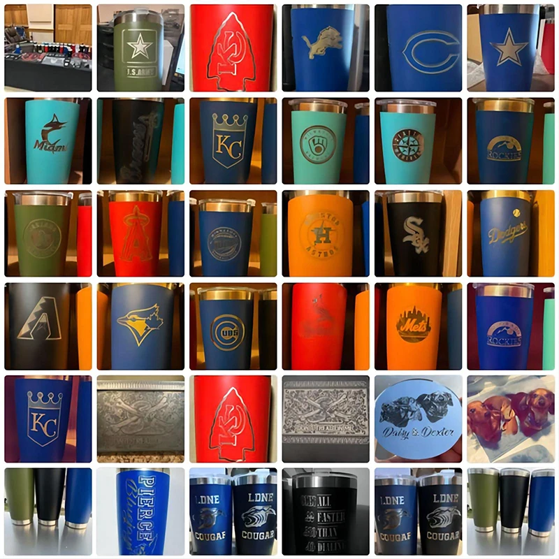 2024 High precision JPT 50W 3d engraving machine Fiber Laser Marking Machine for large format and irregular surface metal