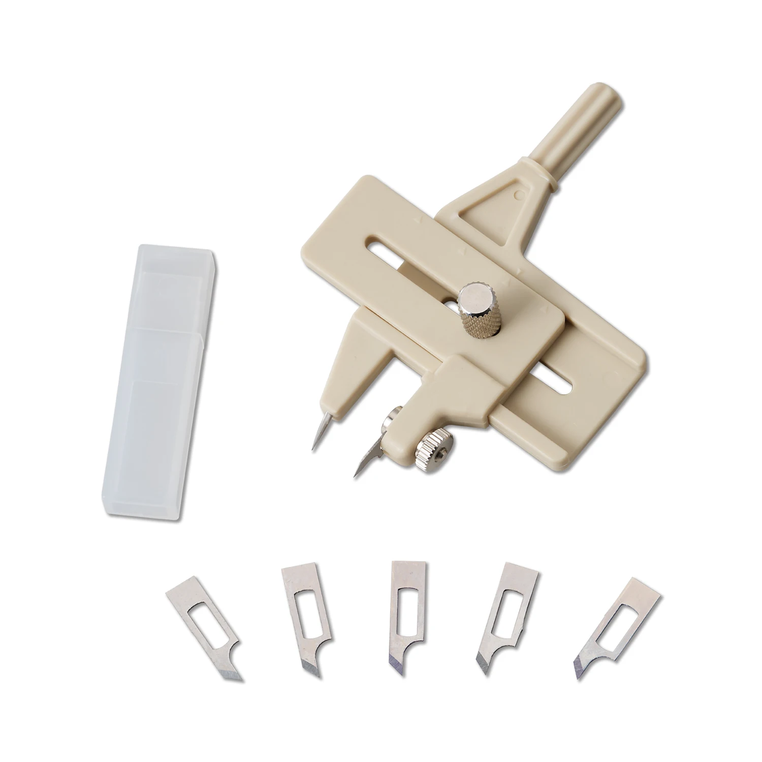 Extra 5 Blades DIY Craft Handy Circle Paper Cutter