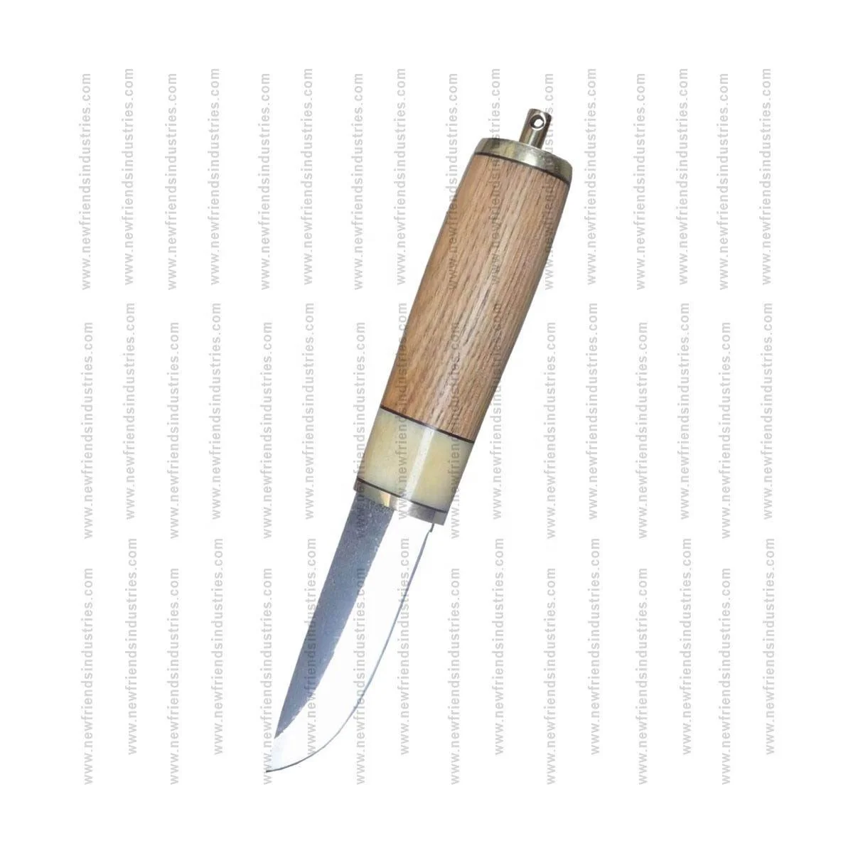 Top Seller Forged High Carbon Steel Blade GOTLAND VIKING KNIFE, Hunting Knife Bone Handle With Brass Bolsters & Leather Scabbard