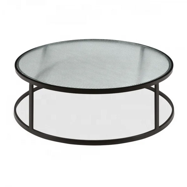 Round  Glass Coffee Table