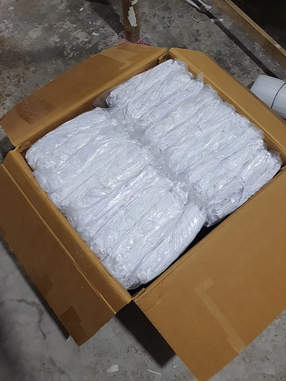 A GRADE WASH WHITE KNIT WIPING RAGS FOR CLEANING FROM BANGLADESH OIL AND WATER MORE ABSORBENT RAGS