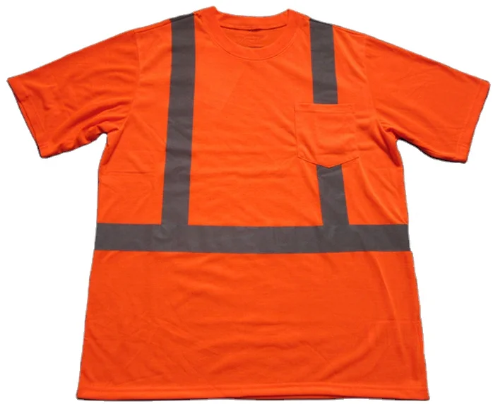 Индивидуальные защитные рубашки с высокой видимостью оптовая продажа Светоотражающие Рабочие Рубашки
