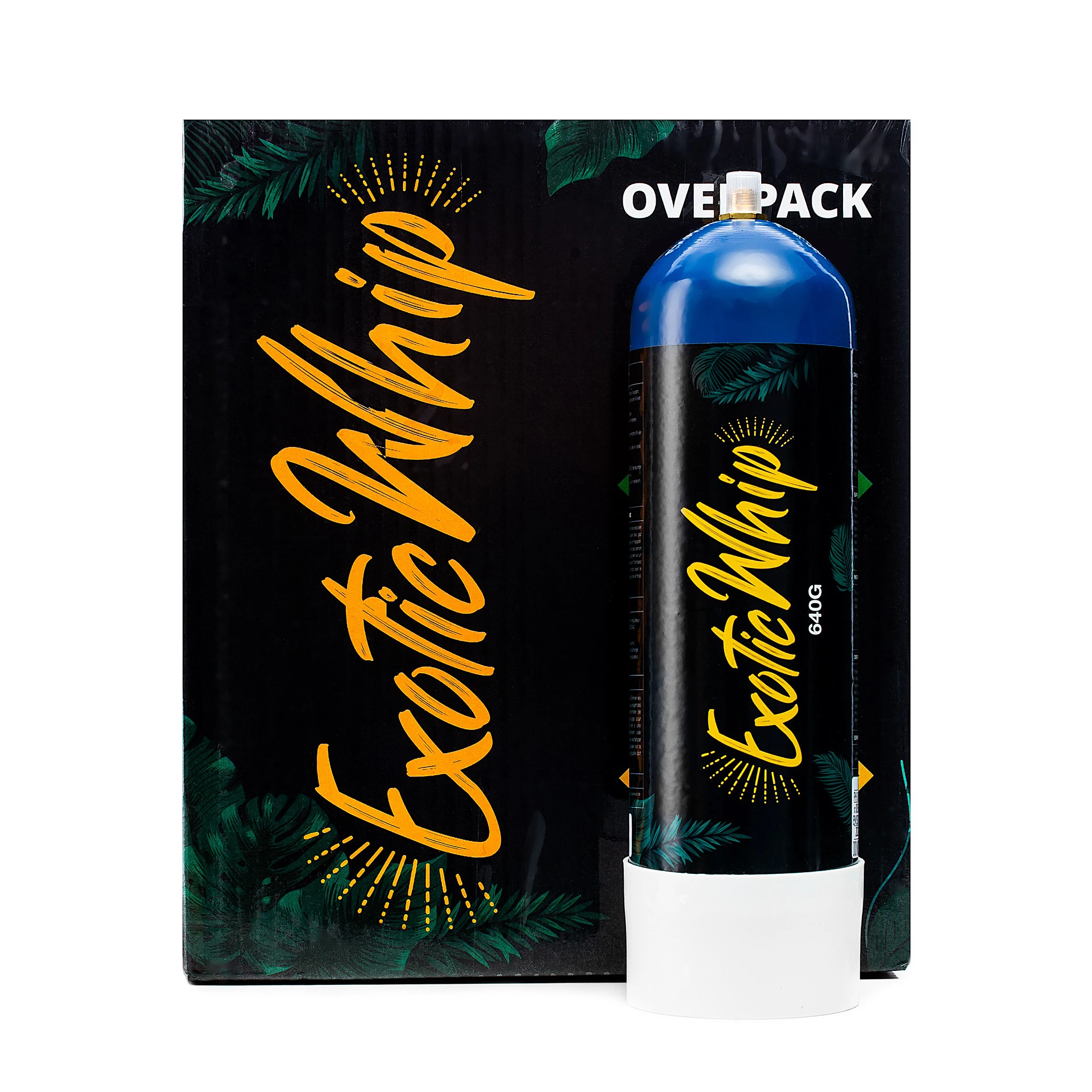 New ExoticWhip Whip Cream Charger 640g Whipped + FREE Nozzle