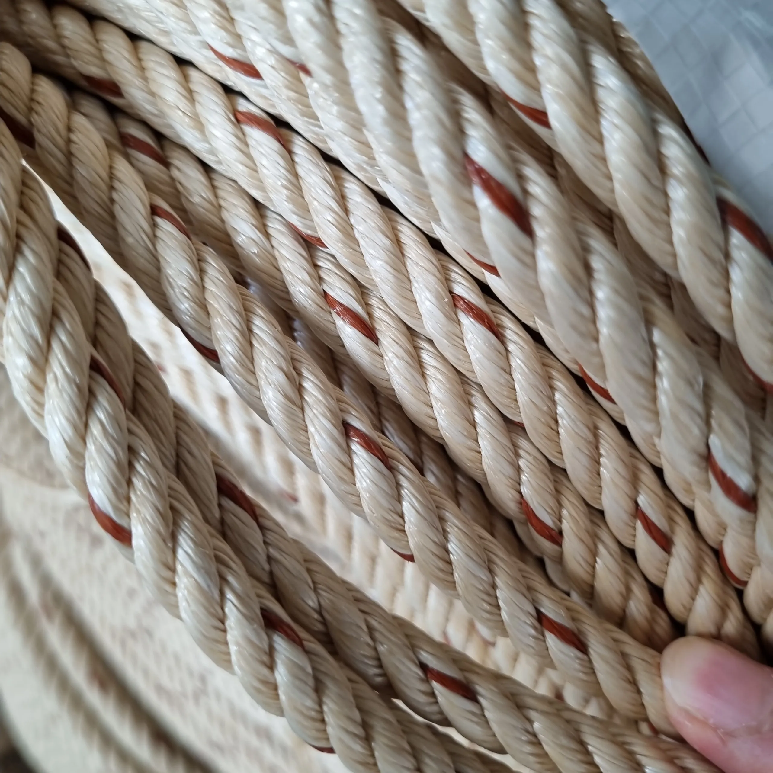 Wholesale PP Twisted Rope 6mm 4 Strands, Polypropylene rope 8mm Made in Vietnam, 10mm Rope pp UV Protected