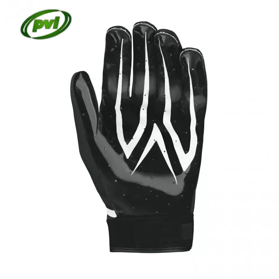 2022 American Football Gloves Custom Print American Football Gloves Best Quality Grip Custom Name Logo American Football Gloves